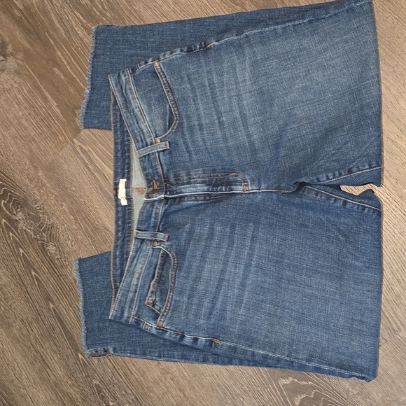 Eileen Fisher Crop Ankle Denim Blue Jean Sz 12 - Picture 5 of 15